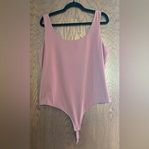 Express Dusty Rose Bodysuit